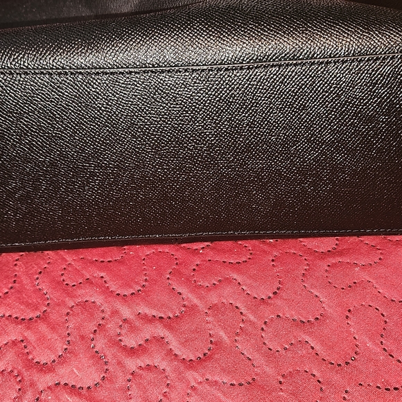 Coach Black Leather Tote Bag - Picture 6 of 11